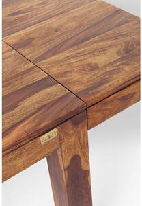 Momo stôl rozkladací 120(40+40)x80cm hnedý