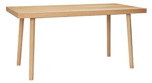 Jedálenský stôl v dekore duba v prírodnej farbe 80x160 cm Herringbone – Hübsch