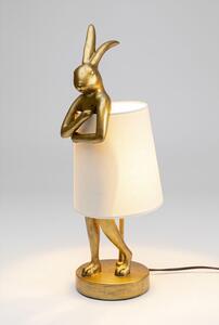 Rabbit stolná lampa 50 cm zlatá/biela