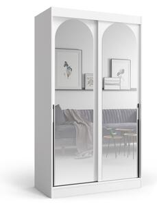 Šatníková skriňa Modin 120x215x65 - biela