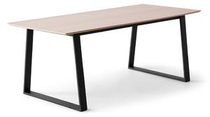 Rozkladací jedálenský stôl s doskou v dubovom dekore v prírodnej farbe 100x210 cm Meza – Hammel Furniture