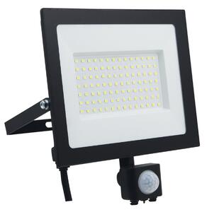 LED reflektor 70W halogén s pohybovým a súmrakovým senzorom - 6300 lm, 4000K, PIR čidlo