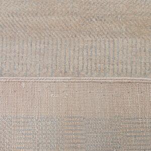 Béžový vlnený koberec tradičnej kvality Agra Modern 1,70 x 2,40 m