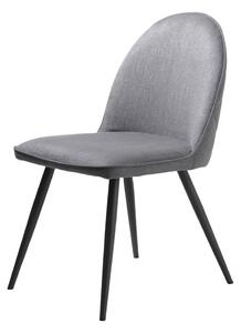 Sivá jedálenská stolička Minto – Unique Furniture
