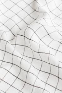 Magic Linen Ľanové obliečky sada (3ks) Charcoal grid Veľkosť: 200x220,50x70cm