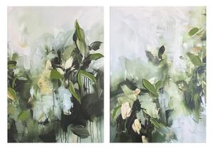 Obrazy s ručne maľovanými prvkami v súprave 2 ks 50x70 cm Myrtle – Styler