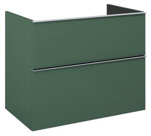 Elita Look, umývadlová skrinka 80x45x64 cm 2S PDW, zelená matná, ELT-168566