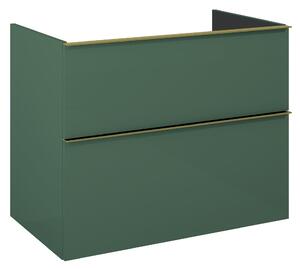 Elita Look, umývadlová skrinka 80x45x64 cm 2S PDW, zelená matná, ELT-168566