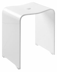 Ridder, TRENDY kúpeľňová stolička 40x48x27,5cm, biela, A211101