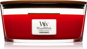 Woodwick Pomegranate vonná sviečka s dreveným knotom (hearthwick) 453.6 g