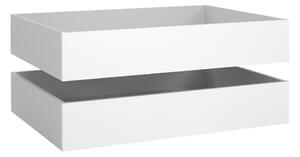 Biele zásuvky pod posteľ v súprave 2 ks 90x190/140x190 cm Naia – Tvilum