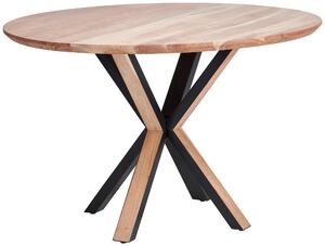 JEDÁLENSKÝ STÔL, akácia, farba akácie, 120/120/76 cm Livetastic - Stoly, Online Only