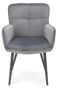 Jedálenská stolička SCK-463 sivá
