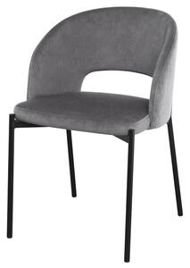 Jedálenská stolička SCK-455 sivá