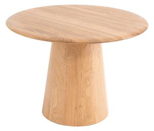 Okrúhly odkladací stolík z dubového dreva ø 55 cm Mushroom – Gazzda