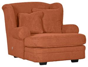 XXL KRESLO, textil, hrdzavá Ambia Home - Kreslá