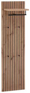 VEŠIAKOVÝ PANEL, dub artisan, 42/151/30 cm Voleo - Vešiakové steny