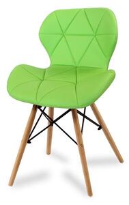 Jedálenská stolička Matias zelená
