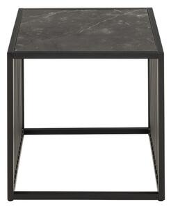 Odkladací stolík v dekore kameňa 40x40 cm Strington – Actona