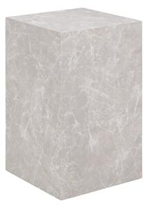 Odkladací stolík v dekore mramoru 30x30 cm Prague – House Nordic