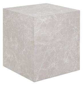 Odkladací stolík v dekore mramoru 40x40 cm Prague – House Nordic