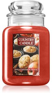 Country Candle Apple Cinnamon Muffin vonná sviečka 680 g