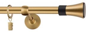 Dekorstudio Garniža jednoradová VASE zlatá 19mm Dĺžka: 420cm, Typ uchytenia: Držiak modern, Typ príslušenstva: Bez príslušenstva