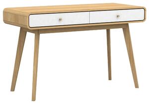 PÍSACÍ STÔL, biela, farba duba, 120/79/50 cm MID.YOU - Online Only kancelárie, Online Only