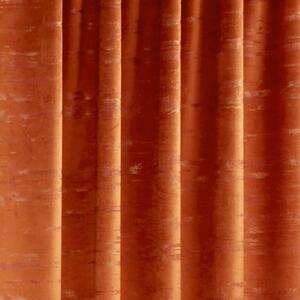 Oranžový zatemňovací záves na páske ANDREAN 135x280 cm