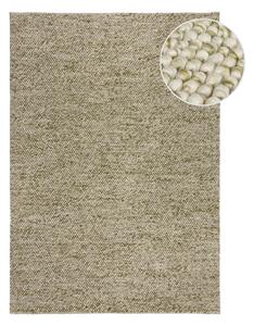 Kaki ručne tkaný koberec s prímesou vlny 160x230 cm Minerals – Flair Rugs
