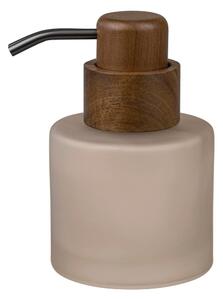 Béžový sklenený dávkovač mydla 310 ml Modest – Mette Ditmer Denmark