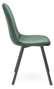 Halmar K462 jedálenská stolička tmavo zelená