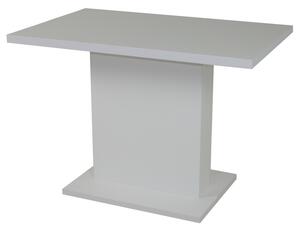 Jedálenský stôl SHIDA 1 biela, šírka 110 cm