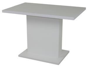 Jedálenský stôl SHIDA 1 biela, šírka 90 cm