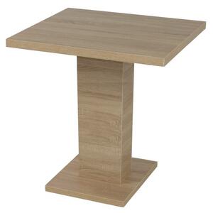 Jedálenský stôl SHIDA dub sonoma, šírka 70 cm