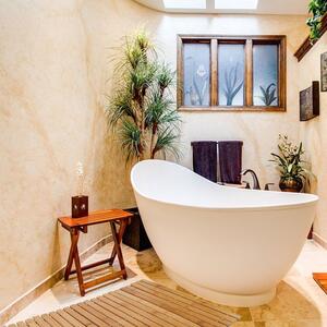 Bambusová kúpeľňová predložka 40x60 381176A