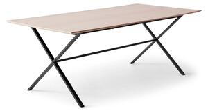 Rozkladací jedálenský stôl s doskou v dubovom dekore a prídavnou doskou 100x210 cm Meza – Hammel Furniture