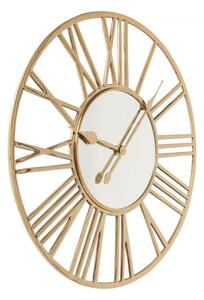 KARE DESIGN Nástenné hodiny Giant Ø80 cm – zlatá 80 × 80 × 5 cm