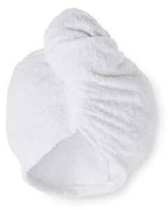 Biele rýchloschnúce bavlnené uteráky na vlasy v súprave 2 ks 20x13 cm Quick Dry – Catherine Lansfield