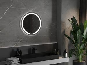 Mexen Rose, LED kúpeľňové zrkadlo s podsvietením 60x60 cm, 6000K, ochrana proti zahmlievaniu, 9810-060-060-611-00