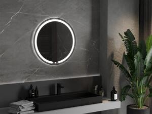 Mexen Rose, LED kúpeľňové zrkadlo s podsvietením 70x70 cm, 6000K, ochrana proti zahmlievaniu, 9810-070-070-611-00