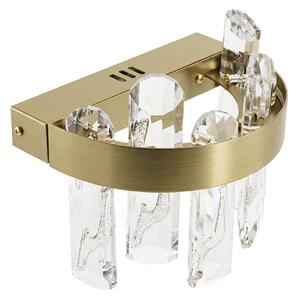 Toolight Toolight, LED nástenné svietidlo SWE075-W Brushed Gold, OSW-30204