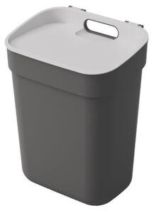 Tmavosivý odpadkový kôš na triedený odpad z recyklovaného plastu 10 l Ready To Collect – Curver