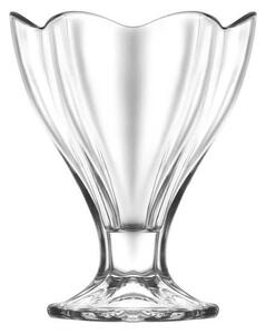 Pohár Lily, LAV, sklenený, na zmrzlinu a dezert, 250 ml, 100x127 mm, bal. 6 ks