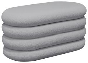 LAVICA S ÚLOŽNÝM PRIESTOROM, drevo, textil, 85/42/42 cm Xora - Kreslá