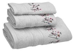 Soft Cotton Osuška a uteráky GARDENIA v darčekovom balení Biela Sada (malý uterák 30x50cm, uterák 50x100cm, osuška 70x140cm)