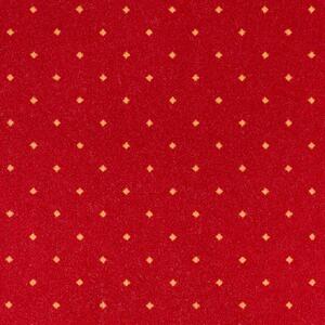 Metrážny koberec AKTUA červený