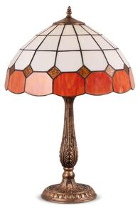 Brilagi - Tiffany vitrážová stolná lampa SIENNA 2xE27/60W/230V