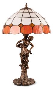Brilagi - Tiffany vitrážová stolná lampa SIENNA 1xE27/60W/230V