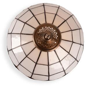 Brilagi - Tiffany vitrážová stolná lampa SIENNA 1xE27/60W/230V